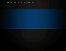 Tablet Screenshot of bim-solutions.com